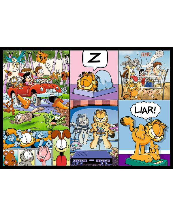 TREFL GARFIELD Комплект пазлов Гарфилд, 4x250 шт.