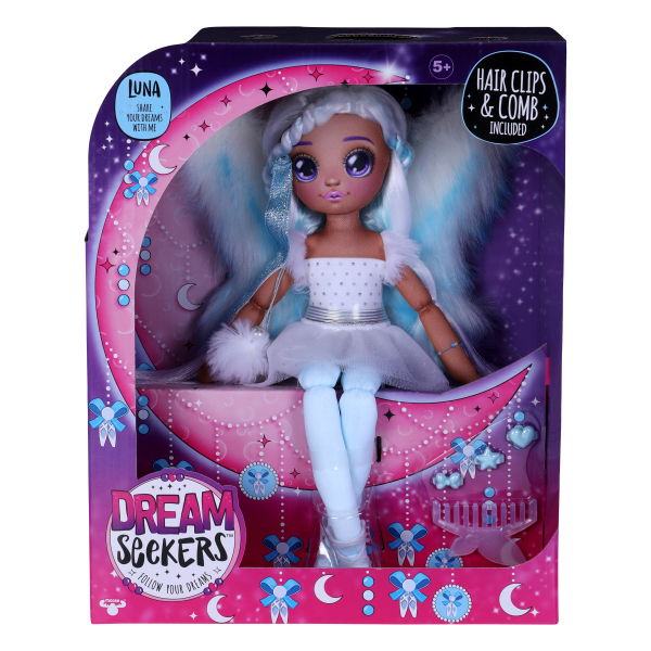 DREAM SEEKERS Мягкая кукла "Луна", 36 см