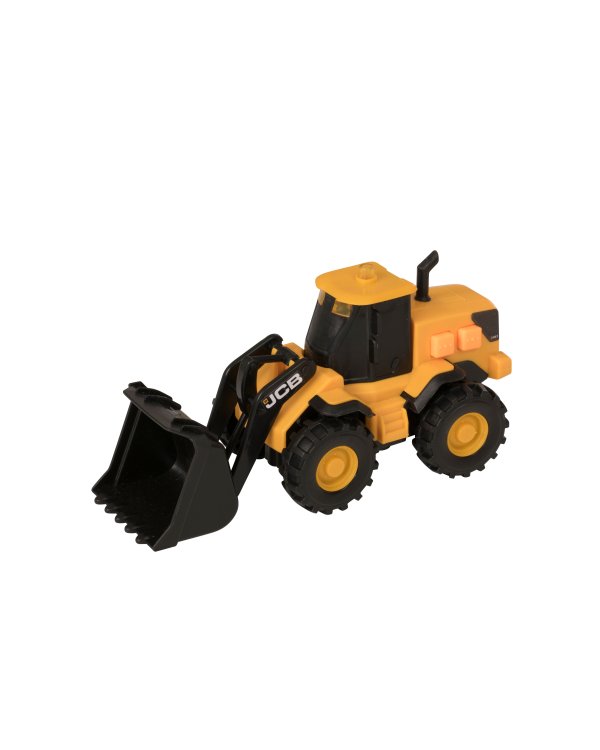 JCB Погрузчик со световыми и звуковыми эффектами, 15cm