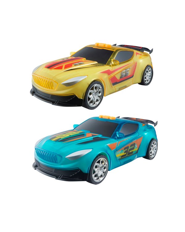 TEAMSTERZ Mighty Machine меняющая цвет машинка со звуком и освещением, 25см
