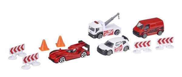 TEAMSTERZ Игровой набор с металлическими машинками "Гоночная команда" TEAMSTERZ Игровой набор с металлическими машинками "Гоночная команда"