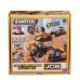 JCB MINI MACHINES Игровой набор с 5-ю машинками стройтехники и песком