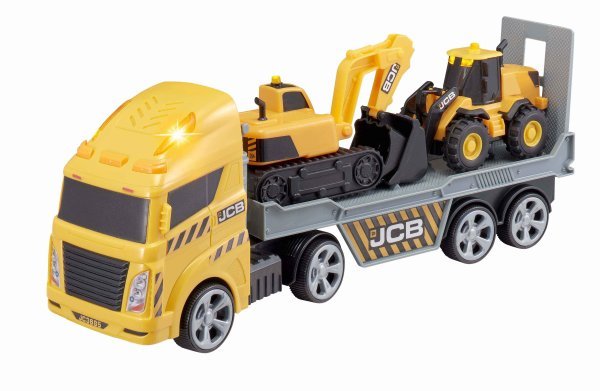 Обложка книги «JCB Транспортер стройтехники со световыми и звуковыми эффектами»