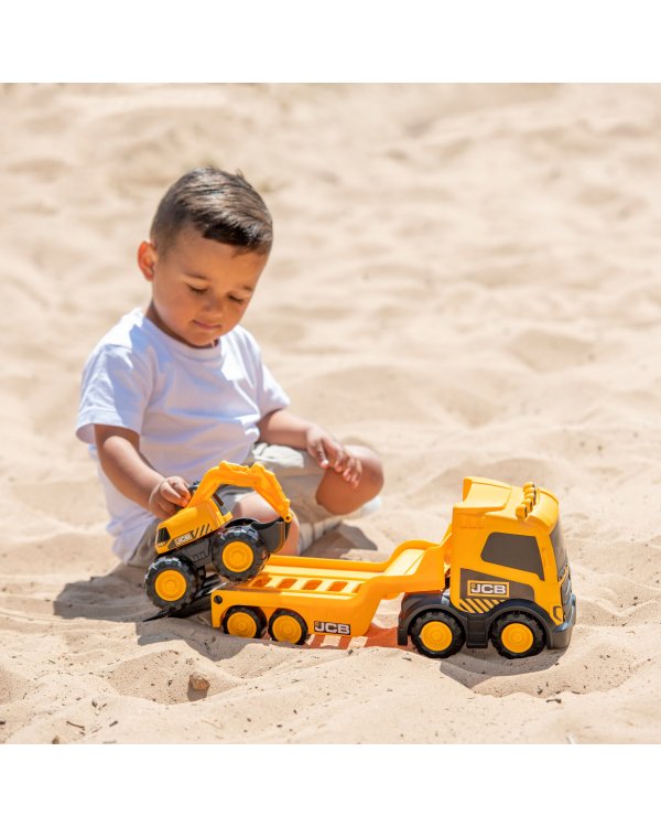JCB Transport комплект с экскаватором, 36см