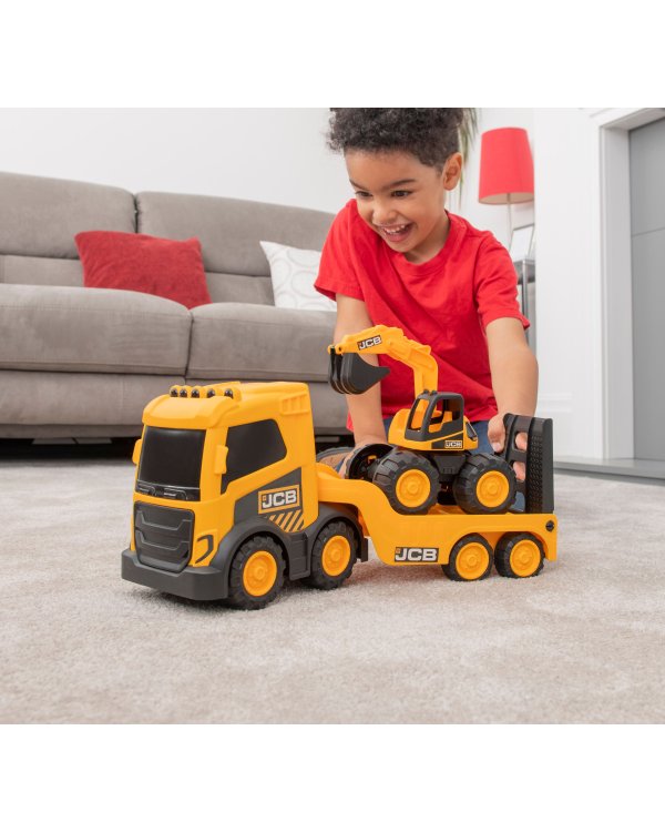 JCB Transport комплект с экскаватором, 36см