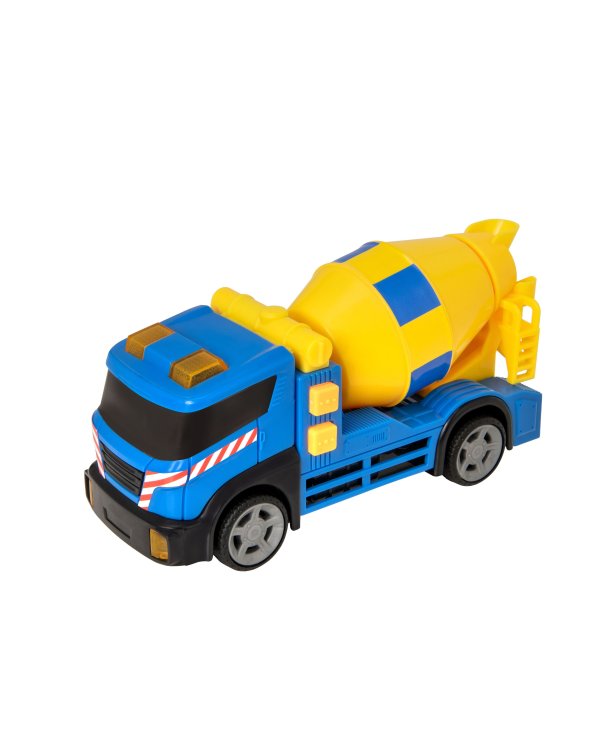 TEAMSTERZ Mighty Machines бетономешалка со светом и звуком, 12,5 см