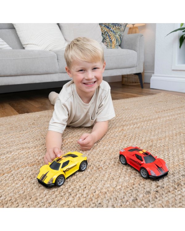 TEAMSTERZ Mighty Machines суперкар со светом и звуком, 12,5 см