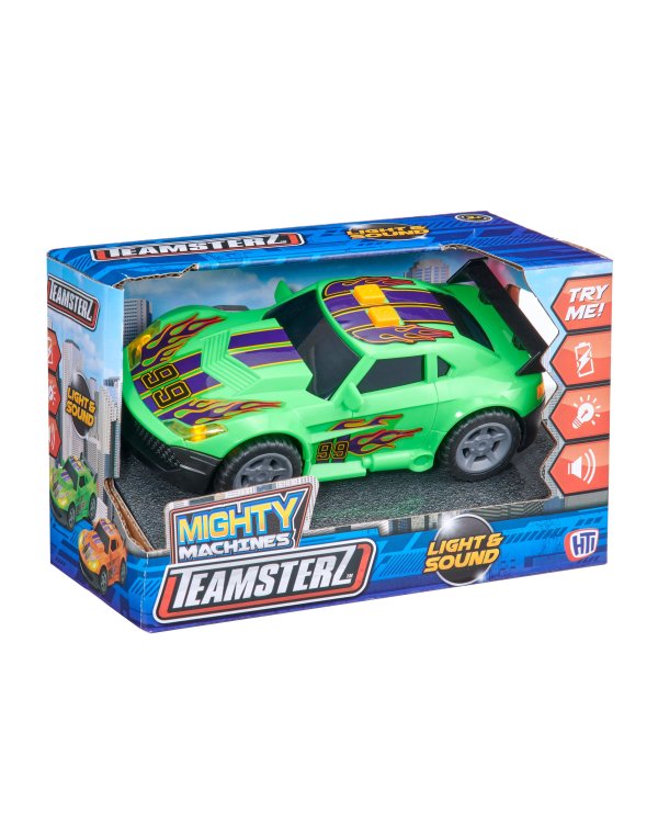 TEAMSTERZ Mighty Machines уличный автомобиль со светом и звуком, 12,5 см