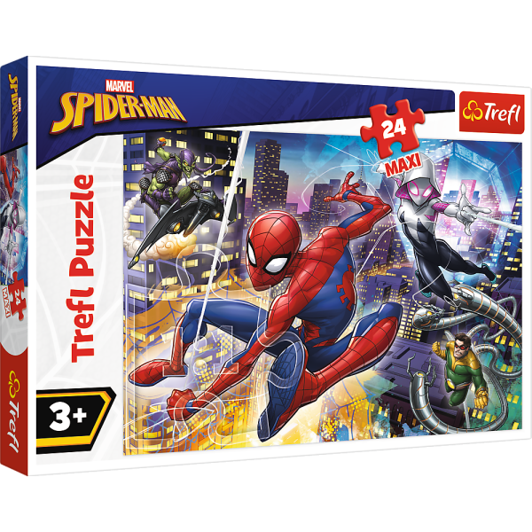 TREFL SPIDER-MAN Макси Пазл Человек-паук, 24 шт.