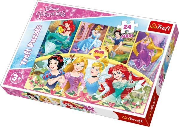TREFL DISNEY PRINCESS Макси Пазл Принцессы, 24 шт. TREFL DISNEY PRINCESS Макси Пазл Принцессы, 24 шт.