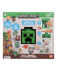 MINECRAFT Набор для изготовления 3D-стикеров