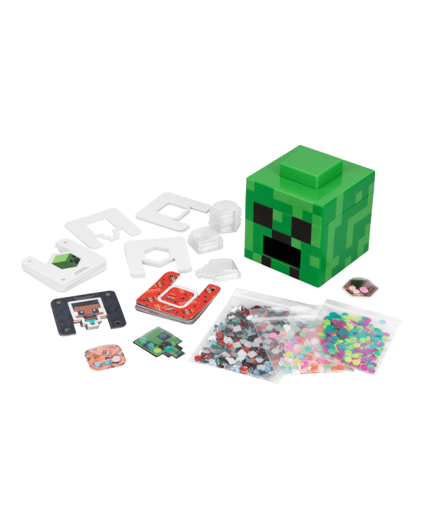 MINECRAFT Набор для изготовления 3D-стикеров