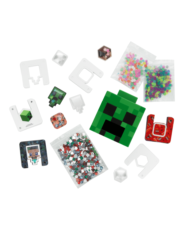MINECRAFT Набор для изготовления 3D-стикеров