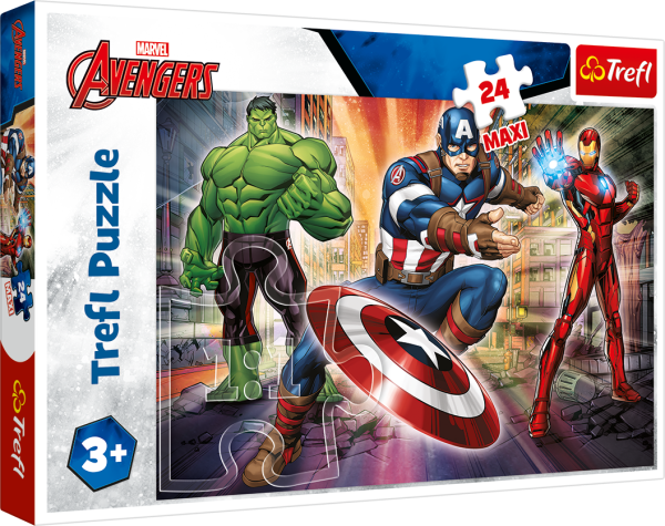 TREFL AVENGERS MAXI Пазл Мстители, 24 шт. TREFL AVENGERS MAXI Пазл Мстители, 24 шт.