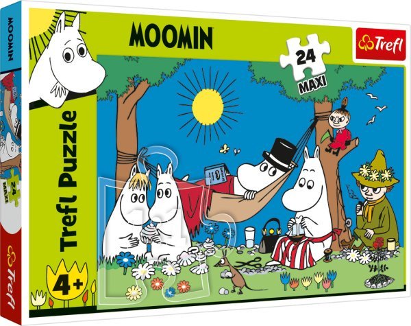 TREFL MOOMIN MAXI Пазл Муми-тролли, 24 шт.