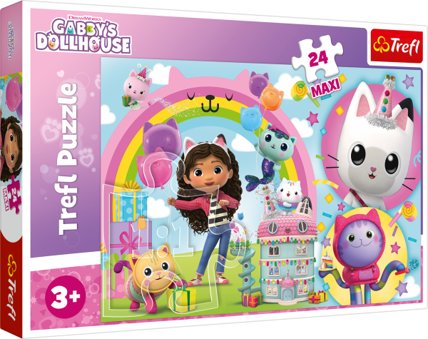 TREFL GABBY´S DOLLHOUSE Maxi пазл, 24 шт.