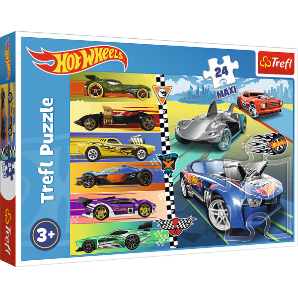 TREFL HOT WHEELS MAXI Пазл, 24 шт.