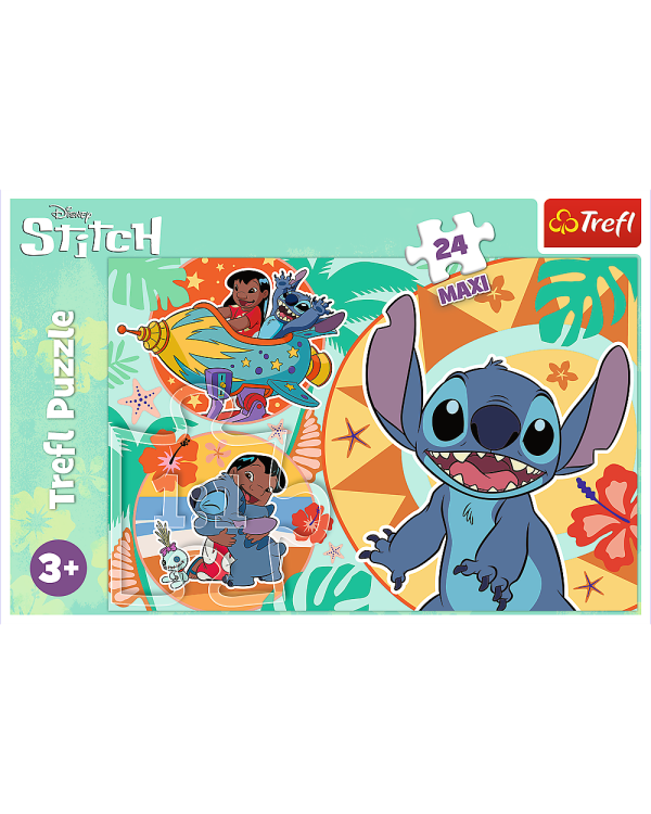 TREFL DISNEY STITCH Макси-пазл, 24 шт.