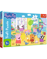 TREFL PEPPA PIG Maxi Пазл Свинка Пеппа, 24 шт.