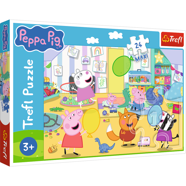 Обложка книги «TREFL PEPPA PIG Maxi Пазл Свинка Пеппа, 24 шт.»