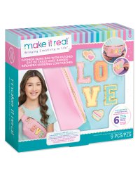 MAKE IT REAL Набор для творчества Модная сумка с заплатками