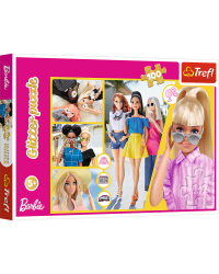 TREFL BARBIE Пазл с блестками, 100 шт.