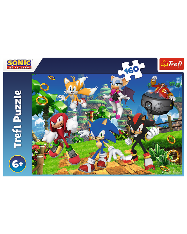 TREFL SONIC Пазл Соник, 160 шт.