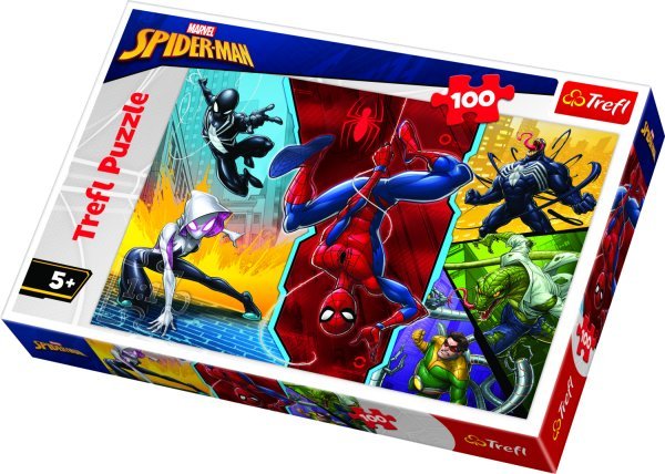 TREFL SPIDER-MAN Пазл Человек-паук, 100 шт. TREFL SPIDER-MAN Пазл Человек-паук, 100 шт.