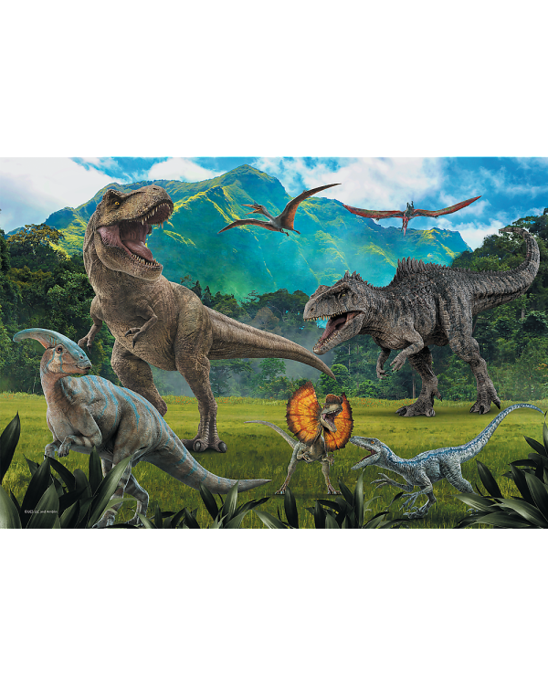 TREFL JURASSIC WORD Пазл Парк юрского периода, 100 эл.