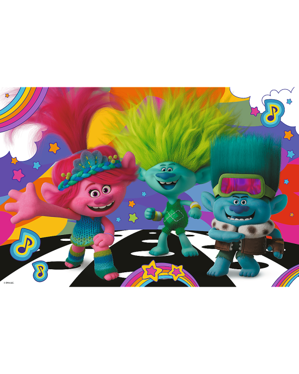 TREFL TROLLS Пазл Тролли 3, 100 шт.