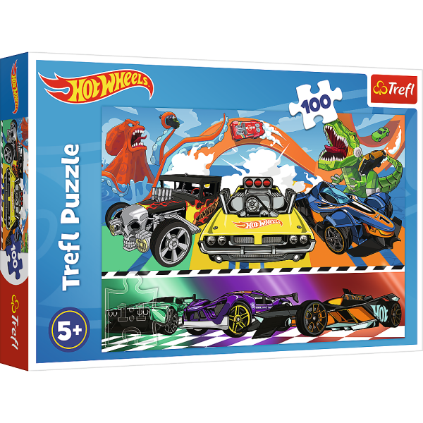 TREFL HOT WHEELS Пазл, 100 шт. TREFL HOT WHEELS Пазл, 100 шт.