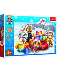 TREFL PAW PATROL Пазл Рождество - Щенячий патруль, 100 шт.