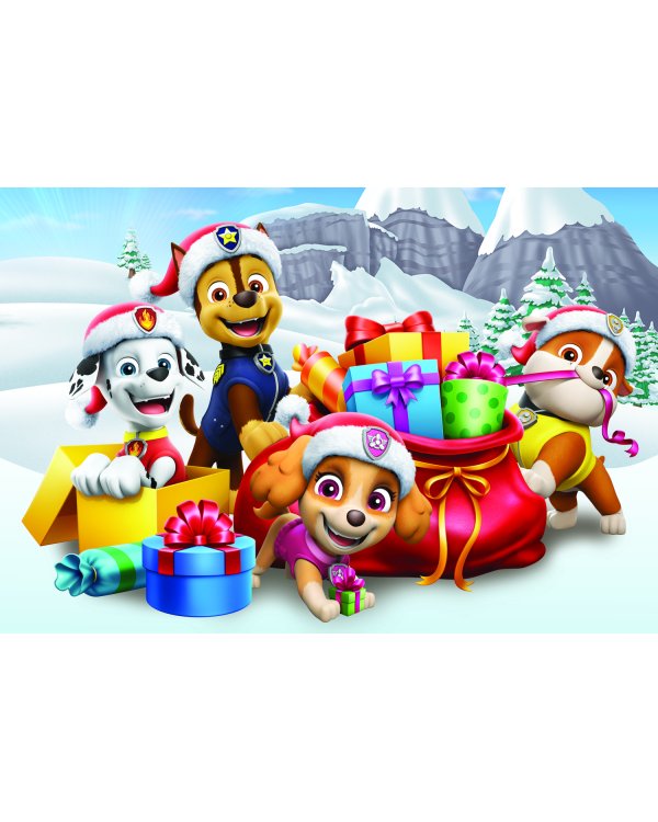 Дополнительное изображение книги «TREFL PAW PATROL Пазл Рождество - Щенячий патруль, 100 шт.»