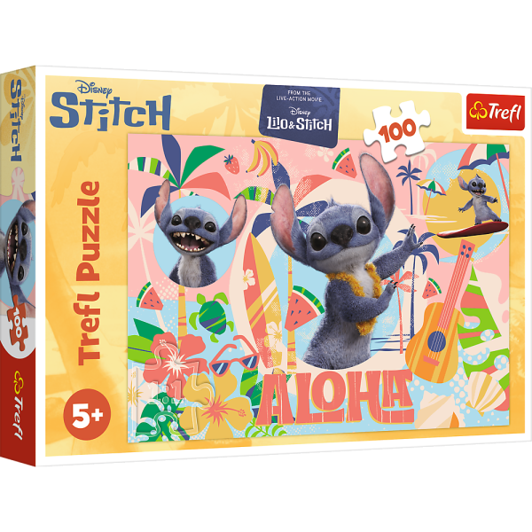 TREFL DISNEY STITCH Пазл Стич, 100 шт.