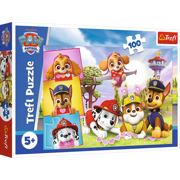 Обложка книги «TREFL PAW PATROL Пазл Paw Patrol, 100 шт.»