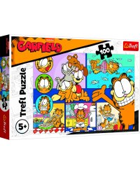 TREFL GARFIELD Пазл Гарфилд, 100 шт.