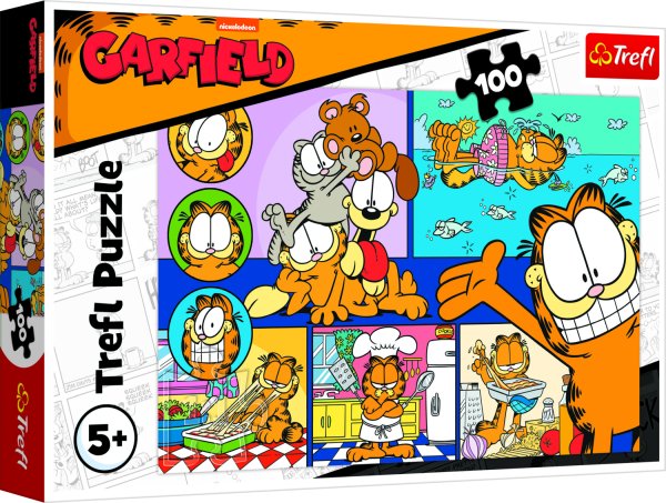 TREFL GARFIELD Пазл Гарфилд, 100 шт.