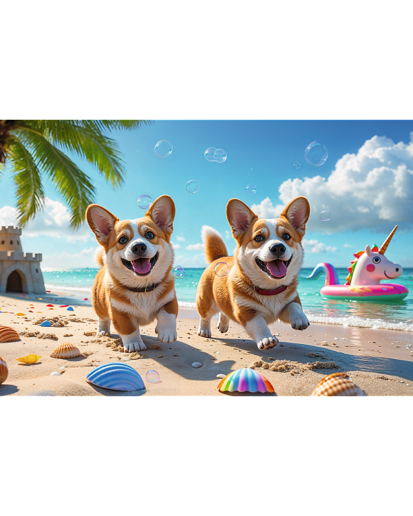 TREFL Пазл Корги, 100 шт.