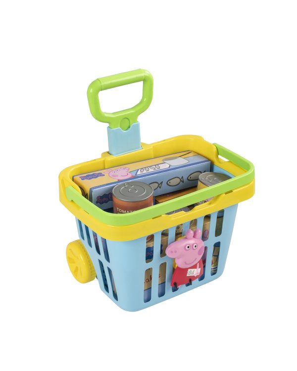 PEPPA PIG игровой набор Продуктовая корзина с аксессуарами