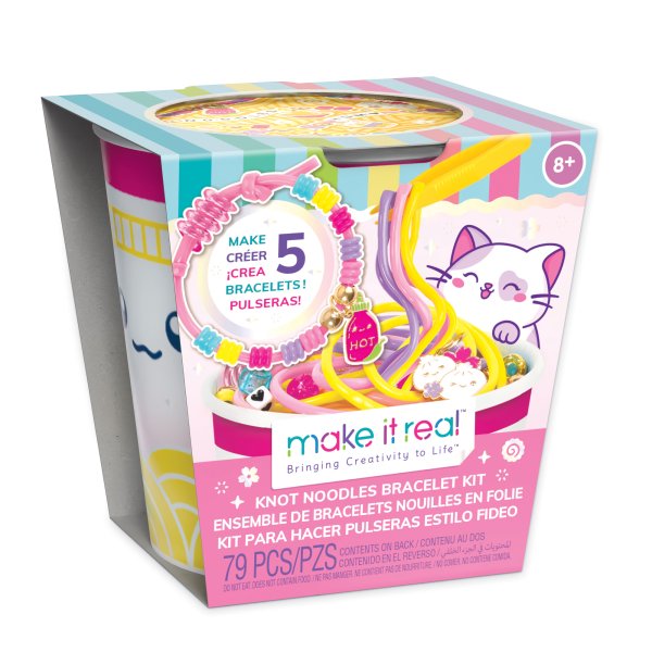 Обложка книги «MAKE IT REAL Набор для браслетов «Узлы-лапша»»