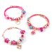 MAKE IT REAL Браслеты розовые