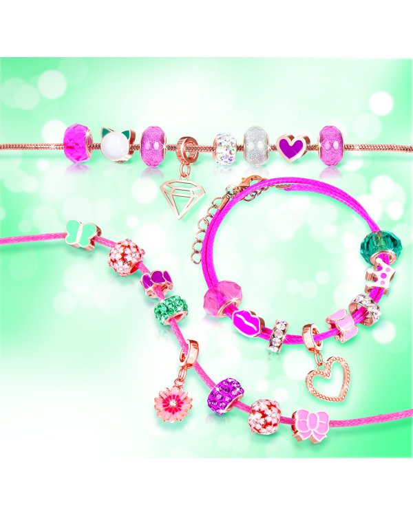 MAKE IT REAL Браслеты розовые