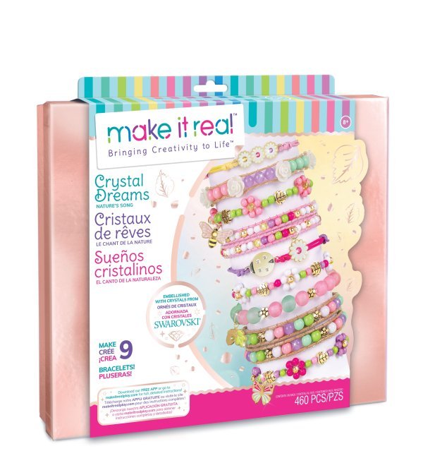 MAKE IT REAL Комплект браслетов с кристаллами Swarovski "Магия" MAKE IT REAL Комплект браслетов с кристаллами Swarovski "Магия"