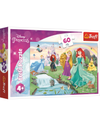 TREFL DISNEY PRINCESS Пазл Принцессы 60 шт.