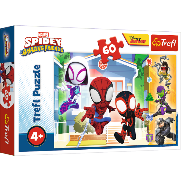 TREFL SPIDER-MAN Пазл Спайди, 60 шт. TREFL SPIDER-MAN Пазл Спайди, 60 шт.