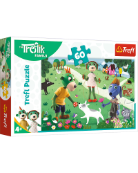 TREFL Пазл Семья Трефликов, 60 шт.