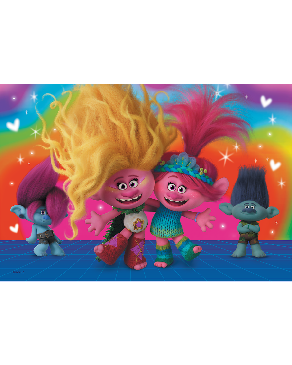 TREFL TROLLS Пазл Тролли 3, 60 шт.