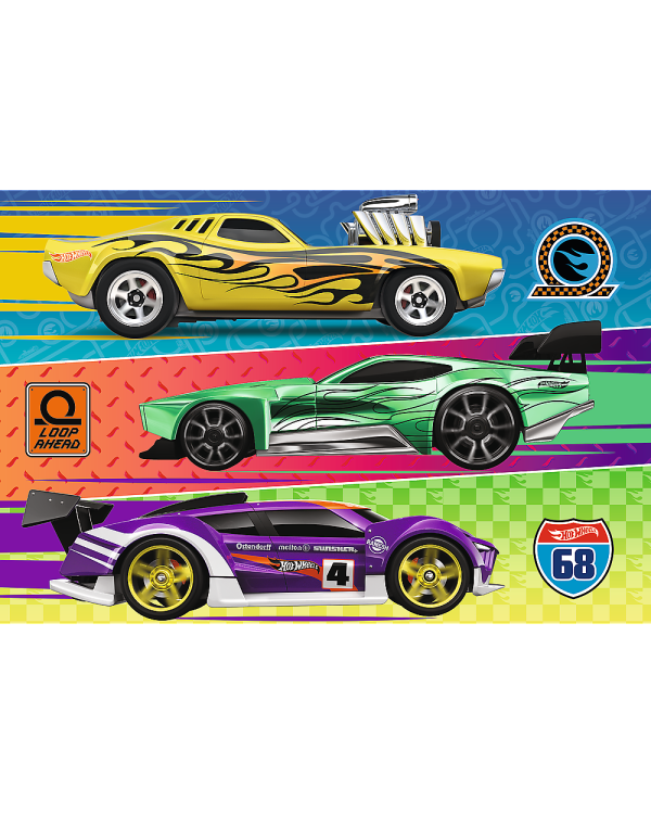 TREFL HOT WHEELS Пазл, 60 шт.