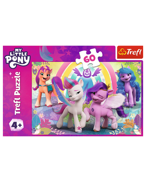 TREFL MY LITTLE PONY Пазл Мой маленький пони, 60 шт.