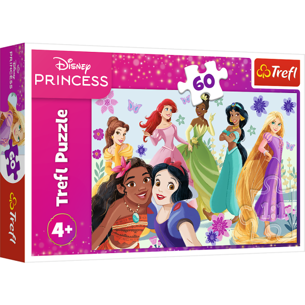 TREFL DISNEY PRINCESS Пазл Принцессы 60 шт.